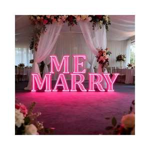 Large <b>Stand</b> Light up Numbers Wedding Decoration Party Supply 3ft With Lights Giant Number 4ft Marquee Letter Marry Me Mr and Mrs - Product Image 2