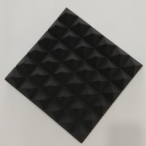 Azulejos de espuma acústica autoadhesivos modernos, paneles de cuña de estudio para habitación de pared, caja de <span class=keywords><strong>cine</strong></span> KTV, absorción de sonido al por mayor - Product Image 6