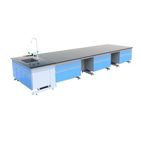 Postes de travail de laboratoire chimique de haute qualité, banc mural de laboratoire, table de laboratoire en acier