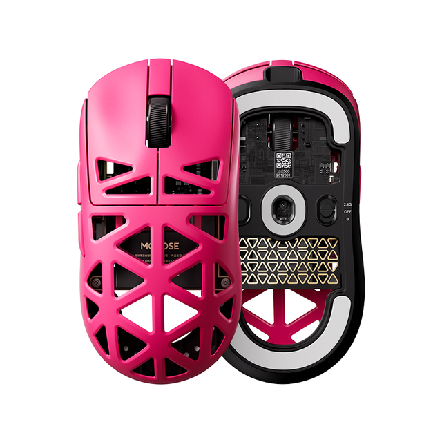 MCHOSE A7X Ultra Magnesium Alloy Wireless Mouse Gaming Lightweight 2.4G Wired Blue Tooth Triple Connection PAW3950 Gaming Mouse