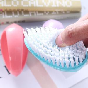 Oval Laundry Brush A1159 Soft Bristles Nylon Shoe Cleaning Brush For Clothing And Shoes - Product Image 3