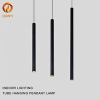 Luminaire suspendu LED moderne en aluminium de haute qualité de petite taille pour une application de salle à manger intérieure