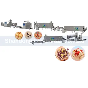 Corn Flakes Making Machine / Corn flakes processing line / Breakfast Cereals Production Line