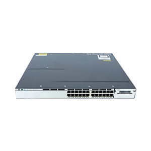 Commutateur Gigabit Catalyst 3750-X WS-C3750X-24P-E Réseau d'entreprise 24 ports RJ45 10/100/1000 Mbps PoE+ + 4 ports optiques SFP - Product Image 1