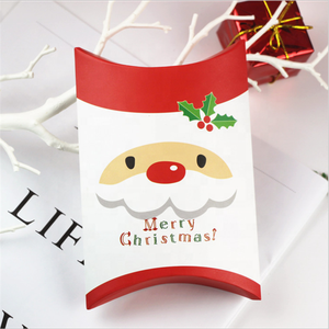 Custom Stock <strong>Christmas</strong> Gift Candy Packaging Pillow <strong>Box</strong> Made from Recycled Materials Elegant Folders Type Folder <strong>Box</strong> - Product Image 6
