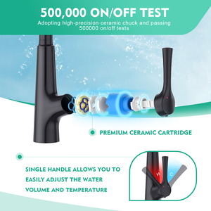 Robinet de cuisine à induction infrarouge avec capteur tactile intelligent, mitigeur d'eau extractible - Product Image 5