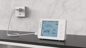 <span class=keywords><strong>Medidor</strong></span> de Dióxido de Carbono Inteligente, <span class=keywords><strong>Medidor</strong></span> Digital de <span class=keywords><strong>CO2</strong></span> 3 en 1, <span class=keywords><strong>Medidor</strong></span> de <span class=keywords><strong>CO2</strong></span> y Temperatura de Escritorio Monitor RH con Registrador de Datos, <span class=keywords><strong>Medidor</strong></span> de Calidad del Aire Interior, Wifi - Product Image 3