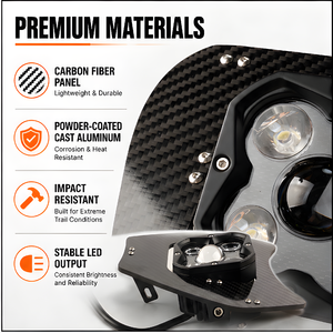 Faro Delantero LED para Motocicleta <span class=keywords><strong>Enduro</strong></span> para <span class=keywords><strong>KTM</strong></span> 150 250 <span class=keywords><strong>350</strong></span> 400 450 500 <span class=keywords><strong>EXC</strong></span>/EXCF/XCW/XCF-W/XW-<span class=keywords><strong>F</strong></span>, Faros Delanteros para Motocross 2024 2025 - Product Image 2