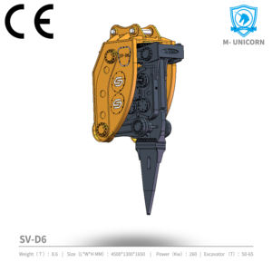 Ripper vibrant résistant à l'usure, force d'impact élevée, équipement de brisage du béton, accessoire de mine, ripper vibrant pour CARTER - Product Image 3