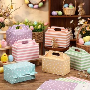 SIHENY - Cajas <span class=keywords><strong>de</strong></span> Papel para Pasteles Pequeños, Coloridas, Blancas, Portátiles, con Asas, al por Mayor y a Bajo Precio - Product Image 5