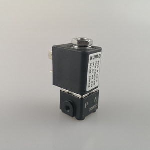 KUNAG 3011-C3 Solenoid Valve M5 Thread 2-Way 1/4 In Plug-In Type Electro-Pneumatic <b>Control</b> Valve - Product Image 1