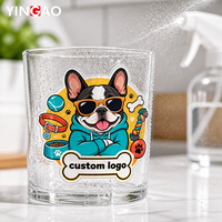 Autocollants personnalisés avec logo, dessins animés, imperméables, découpés à la forme, en vinyle, animaux mignons et autocollants adhésifs pour emballages, sacs et étiquettes suspendues