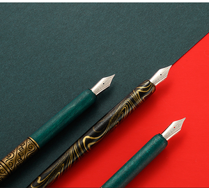 Nuovo migliore vendere 7 diverse dimensioni in acciaio <span class=keywords><strong>pennini</strong></span> calligrafia obliquo Dip <span class=keywords><strong>Set</strong></span> di penna con supporto in legno - Product Image 5