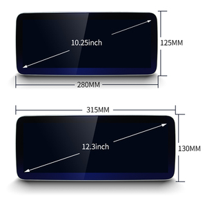 10.25 inch 4G 64GB Xe <span class=keywords><strong>GPS</strong></span> Navigation cho MERCEDES BENZ GLK CLASS x204 hỗ trợ Carplay phonelink - Product Image 2