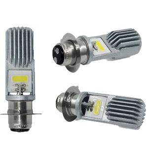 Phare de moto à LED automatique, ampoule COB H4 H6 BA20D P15D 12V 20W 2000 Lm, montage universel pour moto - Product Image 2