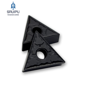 شفرات كربيد مثلثة الشكل عالية الجودة TNMG160404/TNMG160408 |   أدوات خراطة CNC عالية الأداء مطلية بـ CVD بصلابة HRC60 للفولاذ - Product Image 1