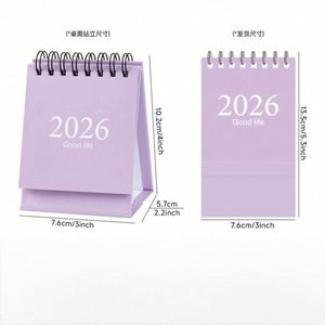 Calendrier mural personnalisé 2025-2026 en gros, agenda annuel avec photo, planificateur de vacances pour l'école, le bureau, cadeaux promotionnels - Product Image 3