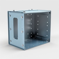 Boîtier en tôle d'acier inoxydable / acier galvanisé OEM avec pliage et soudage