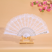 Éventails pliants en dentelle pour femmes, vente en gros, éventails personnalisés de style ancien pour la décoration de mariage, décoration de la maison, accessoires de danse