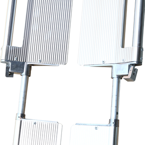 MN-SS004-1 Meilleure vente d'hôpital en alliage d'aluminium pliant Scoop Stretcher - Product Image 4