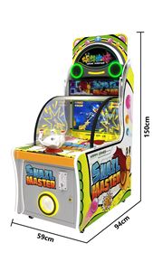 Máquina recreativa de pinball mini Snail Master operada con monedas, simulador de pistola de tiro, para parque de atracciones, 110V/220V, 1 jugador, hierro y plástico, para niños - Product Image 6