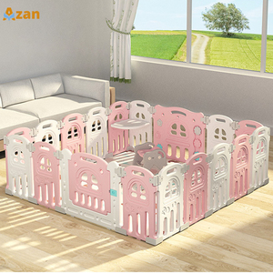 Parc <span class=keywords><strong>de</strong></span> jeu pliable personnalisable pour bébé, clôture <span class=keywords><strong>de</strong></span> sécurité pour enfants avec panneau d'activités pour intérieur et extérieur, vente en gros - Product Image 1