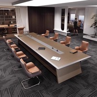 HYZ-91 Mobilier de bureau, table de réunion, mesa de reuniones, table de conférence, tables et chaises de conférence modernes