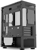 White M-ATX/ITX PC Case Supports 330mm GPU 240mm Top Radiator Fish Tank Desktop Pc case support Rgb Fan