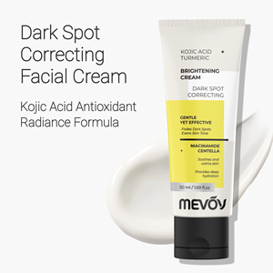 <span class=keywords><strong>Crema</strong></span> Schiarente con Acido Kojico e Curcuma 66% a Marchio Privato, Correttore per Macchie Scure con Niacinamide e Centella, Non Comedogenica, <span class=keywords><strong>Crema</strong></span> Viso - Product Image 1