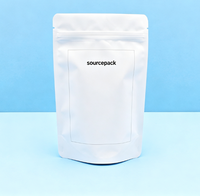 Sachet Doypack en Mylar avec couche d'aluminium et plastique de qualité alimentaire, refermable, pour snacks