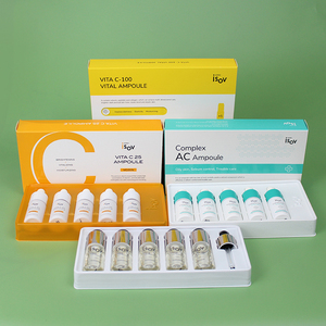 Korean ISOV <strong>Complex</strong> AC Acne Cleansing Ampoule <strong>Solution</strong> Brightening Facial Moisturizing Vitamin C Vital Ampoule Serum Kit - Product Image 1