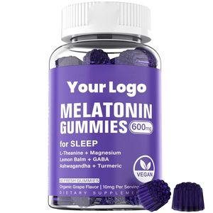 FOE Bonbons pour le sommeil Bonbons à la mélatonine Un gommes naturelles pour le sommeil Relaxant et reposant Bonbons végétaliens à la mélatonine d'excellente qualité - Product Image 1