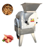 Elektrische groente- en fruitsnijmachine 220V motor aangedreven multifunctionele industriële snijmachine