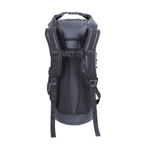 Nhà máy tùy chỉnh ngoài trời không thấm nước Ba lô & xô Túi 30L hình thùng PVC cho leo núi bơi & Seaside sử dụng - Product Image 5