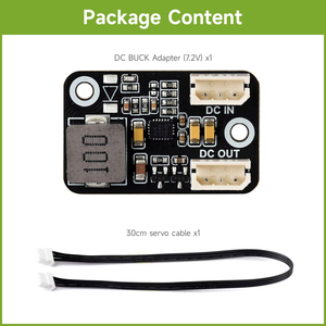 อะแดปเตอร์ดีซีบัค(6V) อะแดปเตอร์ดีซีบัคเซอร์โวบัสแบบอนุกรม Waveshare, โมดูลขนาดเล็ก, ออกแบบมาสำหรับเซอร์โวบัสแบบอนุกรม, K416 - Product Image 4