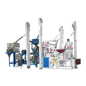 Complete unit type rice milling machine