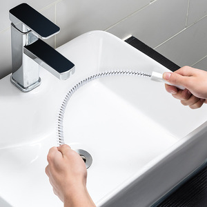 Desatascador de inodoro flexible para limpieza de cabellos en alcantarillas, <span class=keywords><strong>piscinas</strong></span> y tuberías de agua - Product Image 4