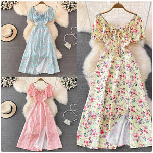 Vestidos de Verano para Mujer Directo de Fábrica, Mezcla de Poliéster/Algodón, Colores Variados, Stock Disponible, Gran Cantidad 2026 - Product Image 4