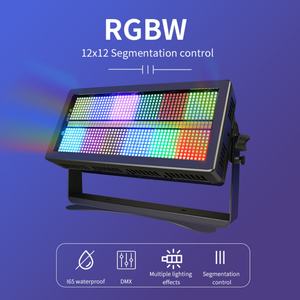 AICPOSE - Nueva Luz Estroboscópica DMX de 400w para Escenario, Resistente al Agua IP65, 24 Segmentos RGB 3en1 - Product Image 3