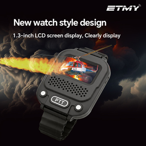 Reloj Inteligente ET-CW3 4G LTE PoC Walkie Talkie, Reloj Inteligente Resistente con Tarjeta SIM, Radio Bidireccional Global Xin PoC - Product Image 4