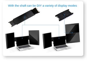 Moniteur LED <span class=keywords><strong>portable</strong></span> de 14 pouces, design pliable à double ou triple écran, interface Type C, triple moniteur <span class=keywords><strong>portable</strong></span> pour ordinateur <span class=keywords><strong>portable</strong></span> - Product Image 2