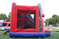Château gonflable populaire Spiderman de videur d'air gonflable de Spiderman Maison gonflable de Spiderman à vendre