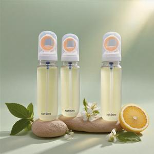 Nueva Llegada: Botella de Spray de Plástico Transparente para Protector Solar, Botella de PET para Cuidado del Cabello, Envase de Aerosol para Cosméticos - Product Image 1