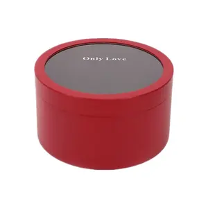 High density round flower paper box