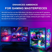 Câbles PC ARGB d'usine directe - 24 broches/8 broches/12VHPWR gainés avec synchronisation 5V3 broches et conception pliable pour l'éclairage RGB de jeu