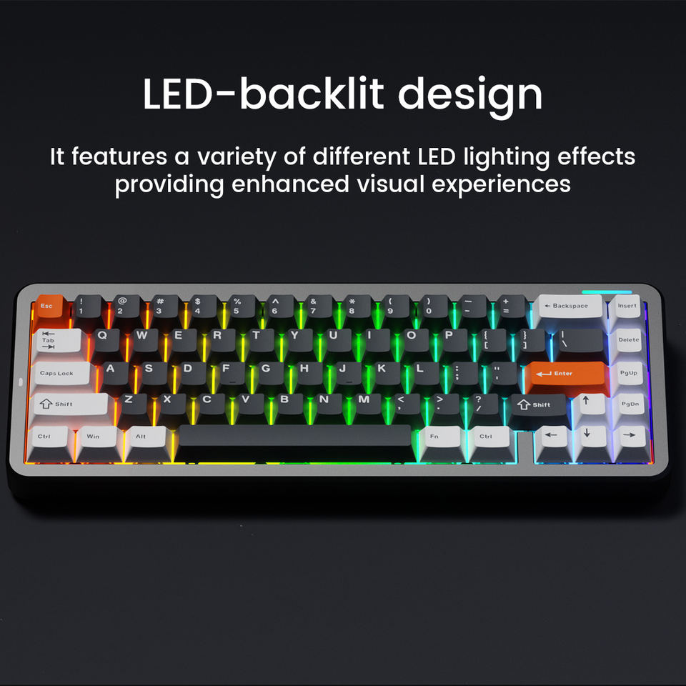 FL-ESPORTS GEO65 Gaming Keyboard, Customized Wired Magnetic Keyboard ...