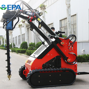 Mini chargeuses Steerskid Steer approuvées Skidsteer Mini chargeuse compacte sur chenilles - Product Image 4