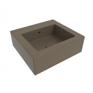 Flaminia Acquagrande 60 lavabo da appoggio a parete Design moderno in porcellana e acrilico lavabo da bagno per uso domestico o alberghiero - Product Image 6