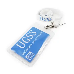 Customizable nursing badge holder name badge holder with badge reel id card holder keychain neck lanyard