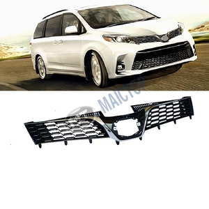Accessoires de voiture Maictop Barre avant Grille de pare-chocs avant pour Sienna Xle <span class=keywords><strong>2018</strong></span> - Product Image 4
